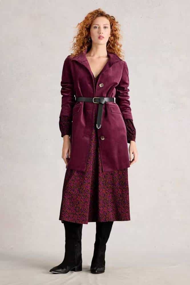 White Stuff Megan Jersey dress Pink Multi - La Vie en Rose Damesmode