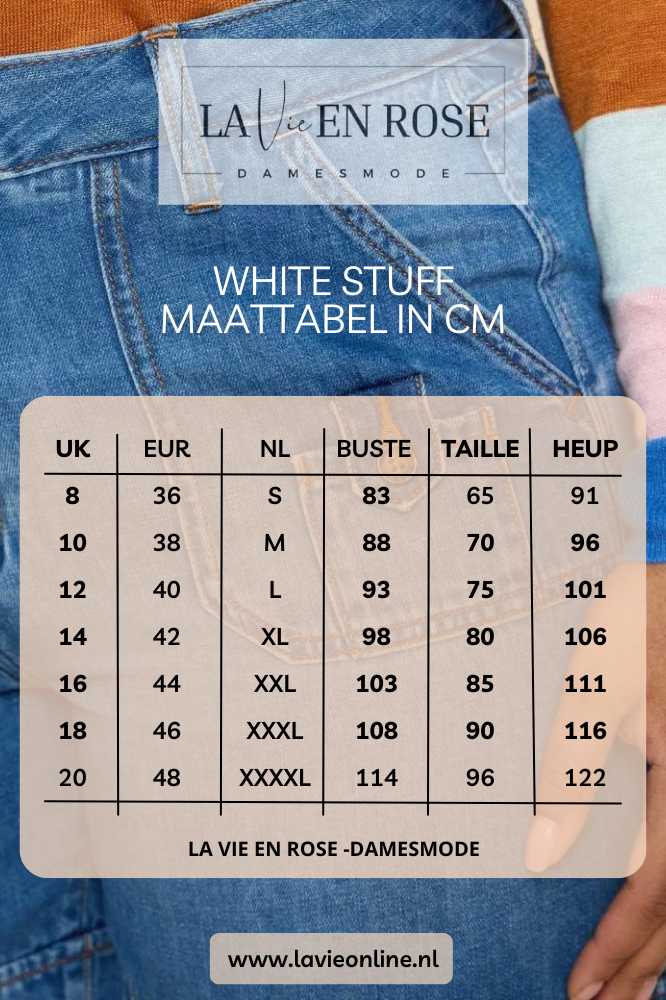 White Stuff Mollie Combat Denim Shorts Mid Denim - La Vie en Rose Damesmode