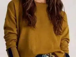 White Stuff Olive Jumper Dark Chartreuse - La Vie en Rose Damesmode