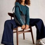 White Stuff Olive Jumper Mid Blue - La Vie en Rose Damesmode