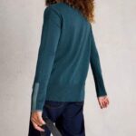 White Stuff Olive Jumper Mid Blue - La Vie en Rose Damesmode