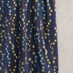 White Stuff Olivia Jersey Dress Navy Print - La Vie en Rose Damesmode (1)