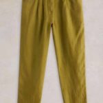 White Stuff Rowena Linen Trouser Khaki Green - La Vie en Rose Damesmode