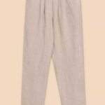 White Stuff Rowena Linen Trouser Light Nat - La Vie en Rose Damesmode