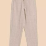 White Stuff Rowena Linen Trouser Light Nat - La Vie en Rose Damesmode