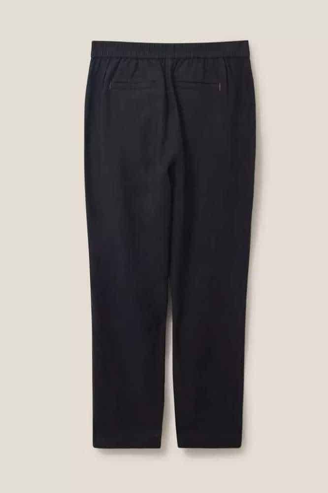 White Stuff Rowena Linen Trouser Pure Black - La Vie en Rose (1)