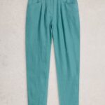 White Stuff Rowena Trousers Mid Teal