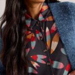 White Stuff Rua Jersey Shirt Dress Grey MLT - La Vie en Rose Damesmode