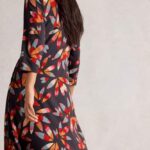 White Stuff Rua Jersey Shirt Dress Grey MLT - La Vie en Rose Damesmode