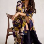 White Stuff Rua Jersey Shirt Dress Navy Multi - La Vie en Rose Damesmode