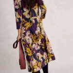 White Stuff Rua Jersey Shirt Dress Navy Multi - La Vie en Rose Damesmode