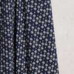 White Stuff Rua Jersey Shirt Dress Navy Print - La Vie en Rose Damesmode