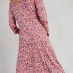 White Stuff Rua Jersey Shirt Dress Pink Multi - La Vie en Rose Damesmode