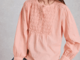 White Stuff Rua Rachel Smock Top - La Vie en Rose Damesmode