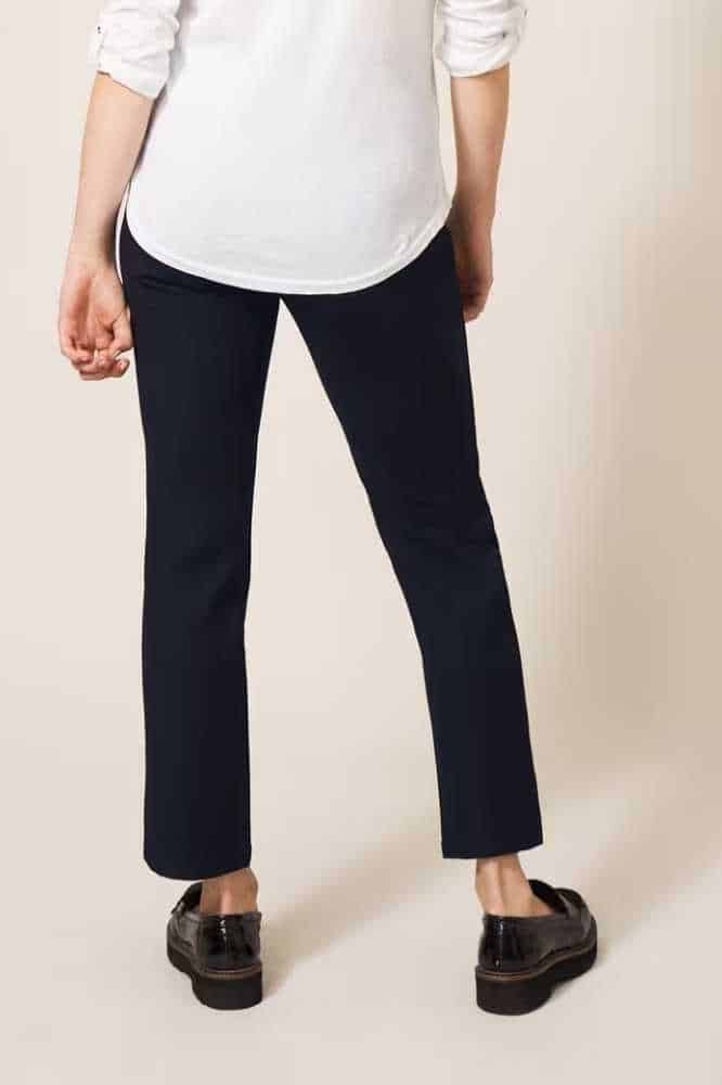 White Stuff Savannah Stretch Trousers Pure Black - La Vie en Rose Damesmode