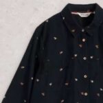 White Stuff Sophie Cord Shirt Navy Multi- La Vie en Rose Damesmode