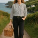 White Stuff Stripe Mix Shirt White Mlt - La Vie en Rose Damesmode