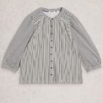 White Stuff Stripe Mix Shirt White Mlt - La Vie en Rose Damesmode