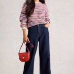 White Stuff Suzanna Spacedye Jumper Pink Multi - La Vie en Rose Damesmode