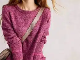 White Stuff Talia Nep Jumper Dark Plum - La Vie en Rose Damesmode