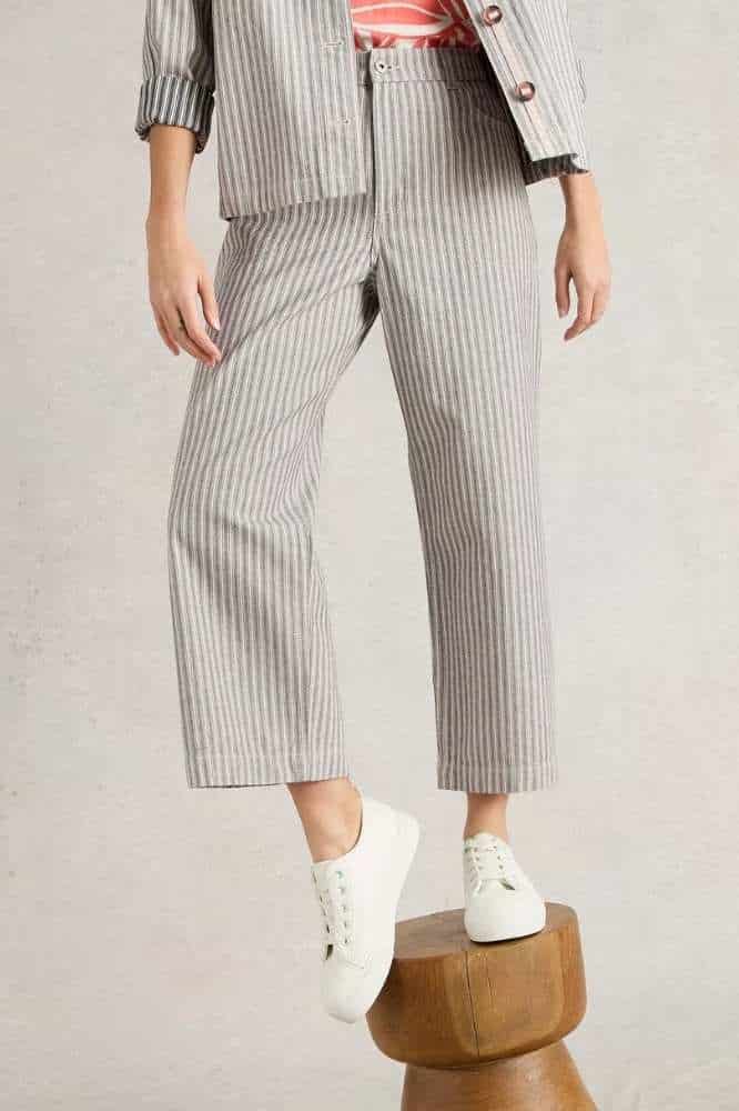 White Stuff Tia Wide Leg Crop Jeans - La Vie en Rose Damesmode