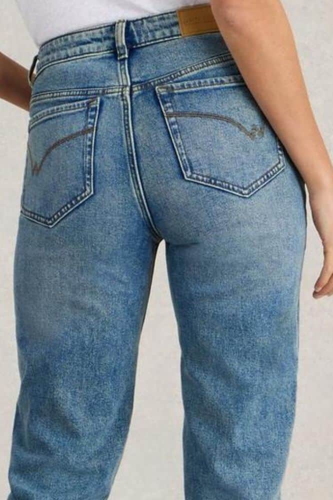 White Stuff Tilly Tapered Jeans Light Denim - La Vie en Rose Damesmode