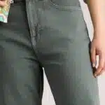 White Stuff Tilly Tapered Jeans Mid Green - La Vie en Rose Damesmode