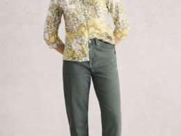 White Stuff Tilly Tapered Jeans Mid Green - La Vie en Rose Damesmode