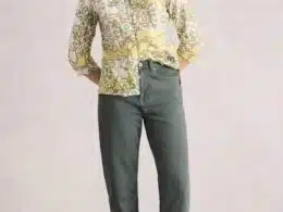 White Stuff Tilly Tapered Jeans Mid Green - La Vie en Rose Damesmode