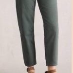 White Stuff Tilly Tapered Jeans Mid Green - La Vie en Rose Damesmode
