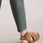 White Stuff Tilly Tapered Jeans Mid Green - La Vie en Rose Damesmode