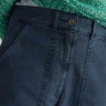 White Stuff Twister Chino Trouser Dark Navy - La Vie en Rose Damesmode