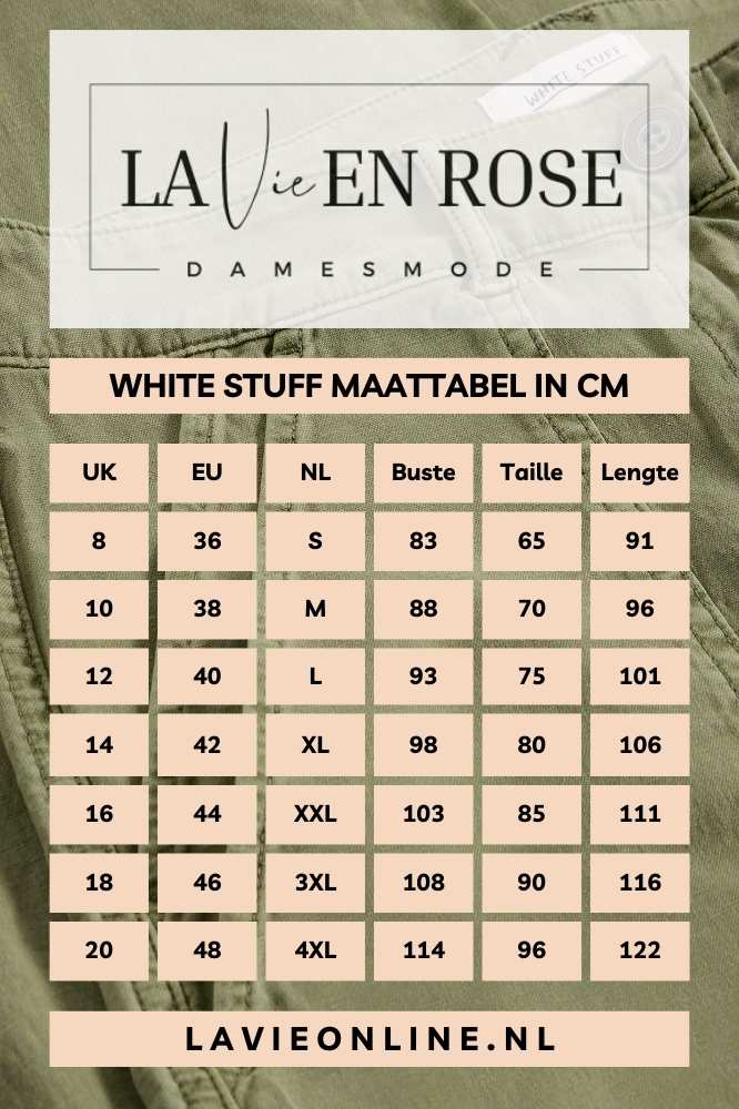 White Stuff Twister Chino Trouser Khaki Green - La Vie en Rose Damesmode