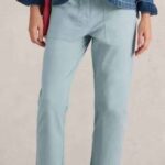 White Stuff Twister Chino Trouser Light Blue - La Vie en Rose Damesmode