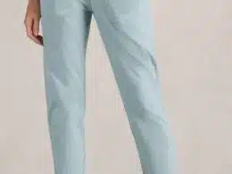 White Stuff Twister Chino Trouser Light Blue - La Vie en Rose Damesmode