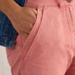 White Stuff Twister Chino Trouser Mid Red - La Vie en Rose Damesmode