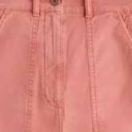 White Stuff Twister Chino Trouser Mid Red - La Vie en Rose Damesmode