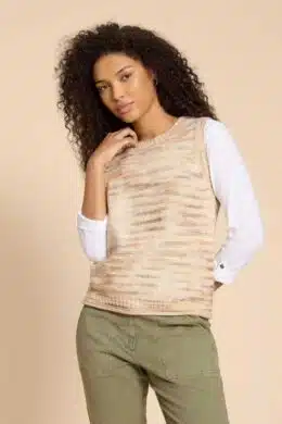 White Stuff Wickham Tank Ivory Multi - La Vie en Rose Damesmode