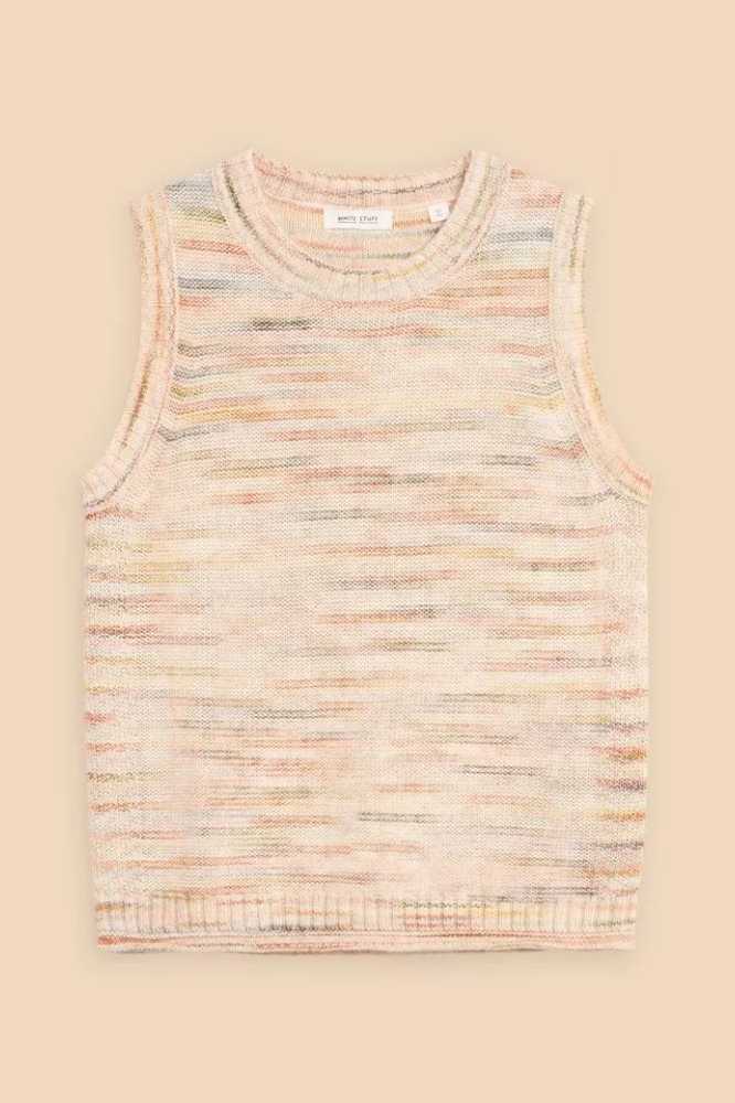 White Stuff Wickham Tank Ivory Multi - La Vie en Rose Damesmode