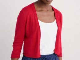 Vanessa cardigan Scarlet