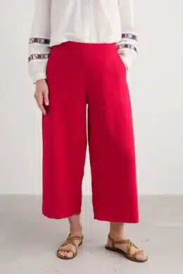 Seasalt Cornwall Merrivale Culotte Scarlet