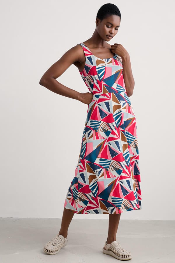 Seasalt Cornwall Sun Gleam Dress Spinnaker Sails Chalk - La Vie en Rose Damesmode (2)