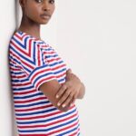 Seasalt Cornwall Bryher View T-Shirt Duet Mini Cornish Scarlet - La Vie en Rose Damesmode (1)