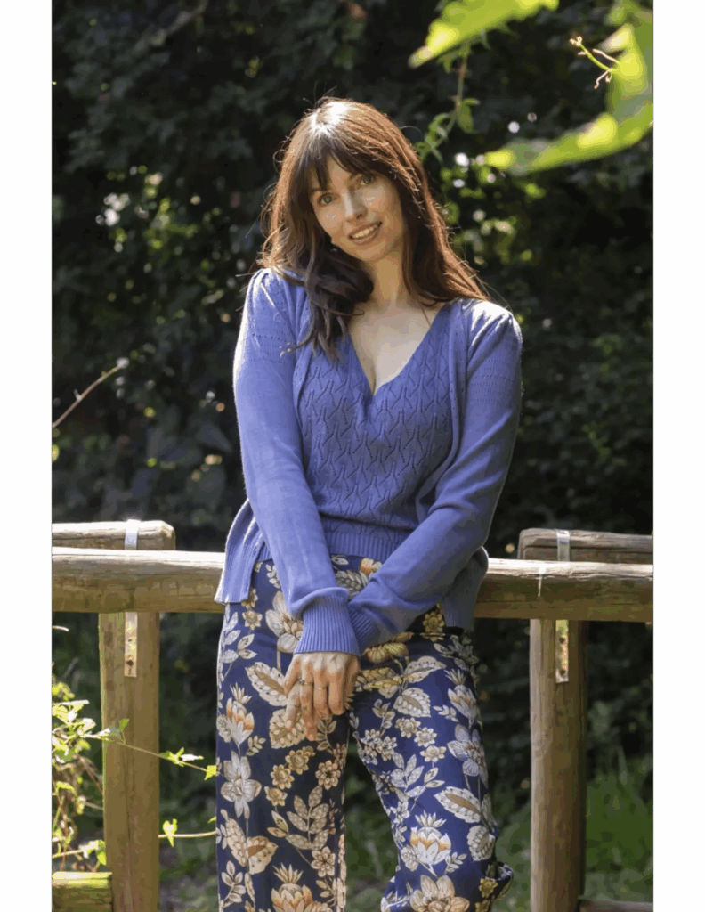 Lucia Cardigan Lavender