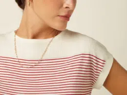 King Louie Lina Top D'Oleron Chili Red