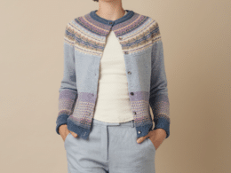 Eribé Alpine Cardigan Dove