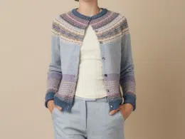 Eribé Alpine Cardigan Dove