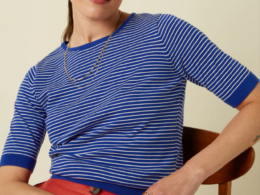 King Louie Agnes Top D'Oleron Mazarine