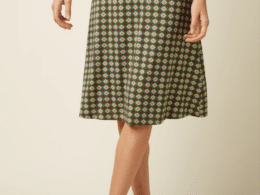 King Louie Border Juno Skirt Jade Ponderosa Green