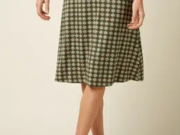 King Louie Border Juno Skirt Jade Ponderosa Green